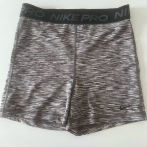 Nike Pro Gray Athletic Shorts